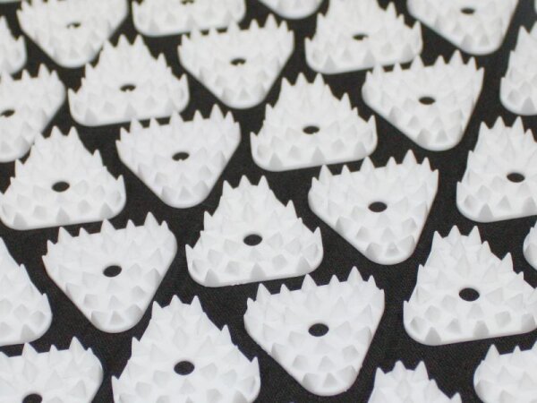 Shanti Akupressurmatte / Nagelmatte (120 x 50 cm, Schwarz)