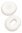 Sitzring mit Bezug, oval, Schaumstoff,...