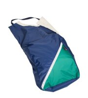 Kniedecke HAPPY COLORS Webpelz,titan-marine Gr.L,