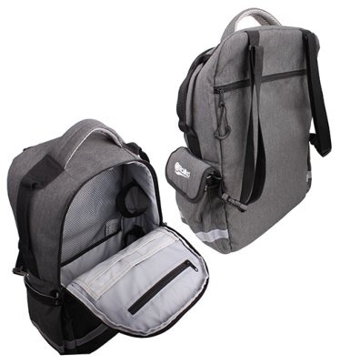 ROLKO-BAG Rollstuhl-,Multitasche grau 28x47x15cm,