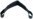 Wadengurt 70cm,verstellbar mit,Klettband,schwarz,