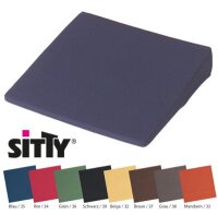Sitty Basic Keilkissen 38x38x7,/1cm,braun(Werkmeister),