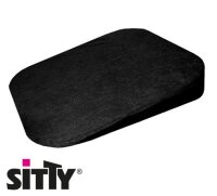 Sitty mobil Autokeilkissen,38x40x6,5/1cm,schwarz,