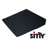 Keilkissen Eco,38x38x7/1cm,schwarz(Werkmeister),