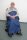 Rollstuhl-Wickeldecke Nylon innen Fleece marine>>>>Gr. XXL