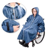 Rollstuhl-Regencape ROLKO-,rainPRO m.Ärmeln,