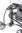 Stockhalter für Rollator,Dolomite Jazz,