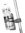 Trinkflasche ROLKO-dribo 750ml,inkl.Halter,