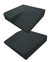 EcoKiss ArthroFit Basic rechts,40x40x8/2cm,schwarz,