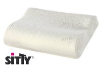 Sitty SchlafTraum Nackenstützkissen Classic>>>>48 x 30 x 10/8 cm