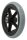 Rad mit PU-Reifen 5 Speichen Nabenlänge 60 mm, schwarz/grau>>>>
