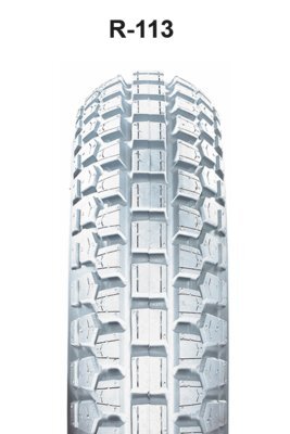 Decken für Elektro-Rollstuhl 5.30/4.50-6" (360x100 mm) Block 4PR E13 grau>>>>