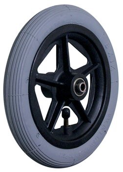 Komplett-Rad, luftbereift 180x45 mm Nabenlänge 46 mm grau>>>>