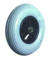 Rad m.3-Sp.-Ku.-Felge schwarz,Luft 180x45 grau,NL46,