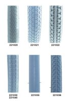 Reifen für Standard-Rollstuhl Profil C-628, 12 1/2 x...