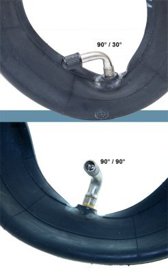 Schlauch mit Autoventil WH767 90° / 90°, 12 1/2 x 2 1/4">>>>
