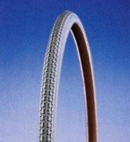 Reifen für Standard-Rollstuhl Profil C-1073, 24 x 1" grau-schwarz>>>>