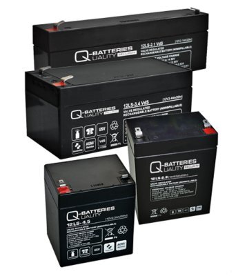 Quality-Batteries 12LS-2.9,12V/2,9Ah 79x55x98mm,