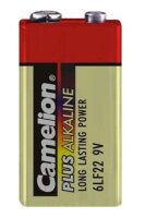 Camelion PLUS 6LR61/6LF22 9V,Block Alkaline Batterie,