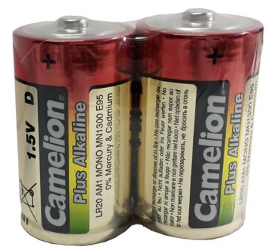 Camelion PLUS LR20 Mono D Alkaline Batterie(VPE: 2 Stück)>>>>