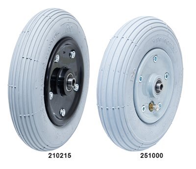 Komplett-Rad, luftbereift, 2-teilig 200x50 mm grau/grau>>>>