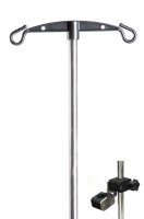 Infusionsstab Edelstahl mit Halter>>>>