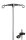 Infusionsstab Edelstahl m.,Halter(Rolko),