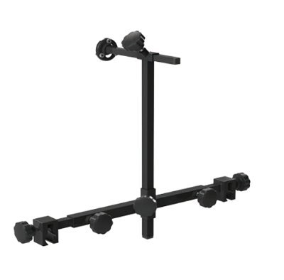 Halter f.Kopfstützen m.Rahmen-,breite 40-50cm m.Klaue schwarz,
