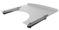 Therapietisch 650x570x5mm mit Vorderkante für...