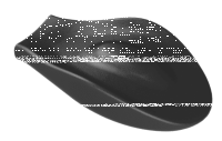 HEMI-System Handauflage ergonomisch schwarz>>>>