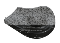 HEMI-System Handauflage m.,anat.Griff links schwarz,