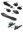 HEMI-System Handauflage m.,anat.Griff links schwarz,