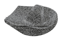 HEMI-System Handauflage m.,anat.Griff rechts schwarz,