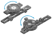 HEMI-System Schwenkarm für Arm-Schale Ausladung...