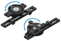 HEMI-System Schwenkarm für Arm-Schale Ausladung...