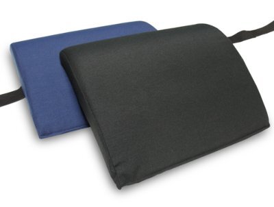 Lordosekissen Montana Uni m.,Halteband 30x26cm,blau,