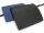 Lordosekissen Montana Uni m.,Halteband 30x26cm,blau,