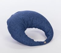 Nackenkrempe MELBOURN m.Druck-,knopf m.RV.35cm,blau,