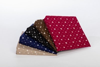 Keilkissen 38x38x8/1cm, FLEUR>>>>Farbe: bordeaux