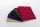 Keilkissen 38x38x8/1cm, FLEUR>>>>Farbe: bordeaux