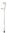 Unterarmgehstütze BIG 250 kg, höhenverstellbar>>>>Farbe: grau