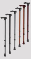 HANDY,anatomischer Gehstock,verstellbar,perlkupfer,links,