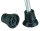 Antirutschpuffer BIG FOOT schwarz>>>>18,5-20,5 mm