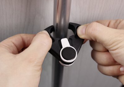 Stock-Butler für Gehhilfen, schwarz>>>>