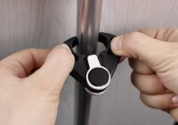 Stock-Butler für Gehhilfen, schwarz>>>>