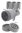 Ausfahrbarer Winterspike grau>>>>