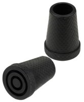 Gummikapsel m.Stahleinlage,schwarz 19mm(Ossenberg),