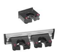 Toolflexhalter-Set, 2 Halter 20-30mm inklusive Montageschiene 20 cm>>>>