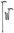 Leichtmetallstock Derbygriff-,Soft-grau,faltbar schwarz,
