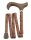 Mini-Faltstock BIRDEYE verstb.,m.Tasche u.Etui bronze,